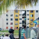 Hombre resulta herido tras caer del quinto piso de un edificio en la urbanización La Gloria de Montería.