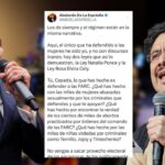 «Tu carrera política está manchada de sangre”: Abelardo de la Espriella responde a críticas de Cepeda tras polémica con mujeres periodistas.