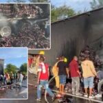 Se incendió mula que transportaba productos de Coca-Cola en la vía El Carmen – Ovejas.