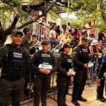 Con seguridad y prevención, el GAULA acompaña la Gran Parada Folclórica Infantil en Montería
