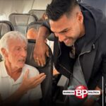 El sorpresivo encuentro aéreo entre Radamel Falcao y José Pékerman que ilusiona a Colombia