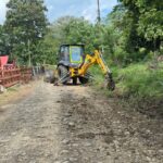 Gobernación de Córdoba adelanta rehabilitación vial en Quebrada de Urango, Canalete, como parte de la intervención de más de 100 kilómetros de vías rurales