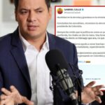 Gabriel Calle reconoce elección de De la Espriella y ratifica su papel en la oposición