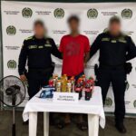 Policía Nacional captura en flagrancia a presunto responsable de hurto a establecimiento comercial en el centro de Montería