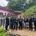 La Policía Nacional en Montería, atienden emergencia a las familias afectadas por las fuertes tormentas