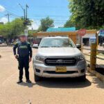 Persecución policial permitió la captura de un presunto responsable de hurto y la recuperación de una camioneta en Lorica