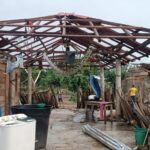 Más de 40 familias afectadas por vendaval en Palmira (Tierralta), esperan ayudas para reconstruir sus viviendas