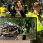 36 motos inmovilizadas y 50 comparendos deja el balance parcial del Día sin Carro en Montería