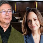 Gustavo Petro anuncia acciones judiciales penales y civiles contra la viuda de Miguel Uribe Turbay.